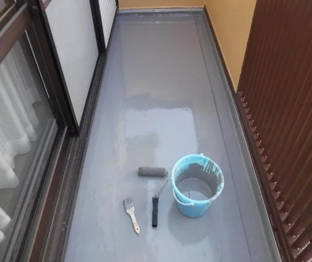 2回目ウレタン防水