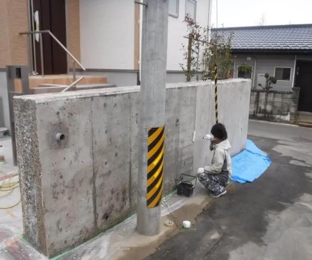 浸透性エマルジョン塗布