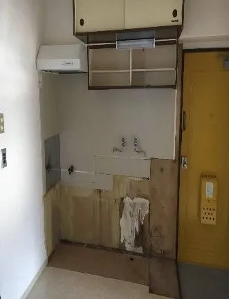 台所撤去